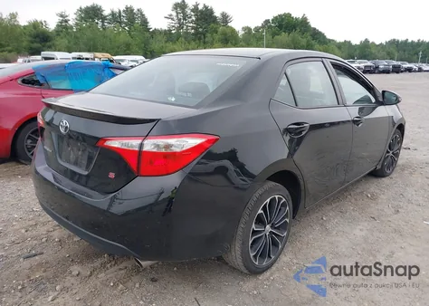 2014 Toyota Corolla S Plus из США, поврежденный, VIN 2T1BURHE8EC027266